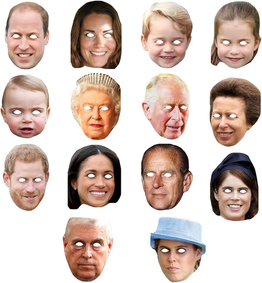 Amazon.co.uk royal family masks