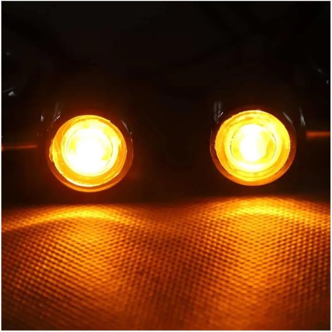 Generic Mini uniwersalne wskaźniki Uchwyt na kierunkowskazy motocyklowe LED 41 mm, przedni uchwyt na lampkę kierunkowskazu motocyklowego (rozmiar 7)