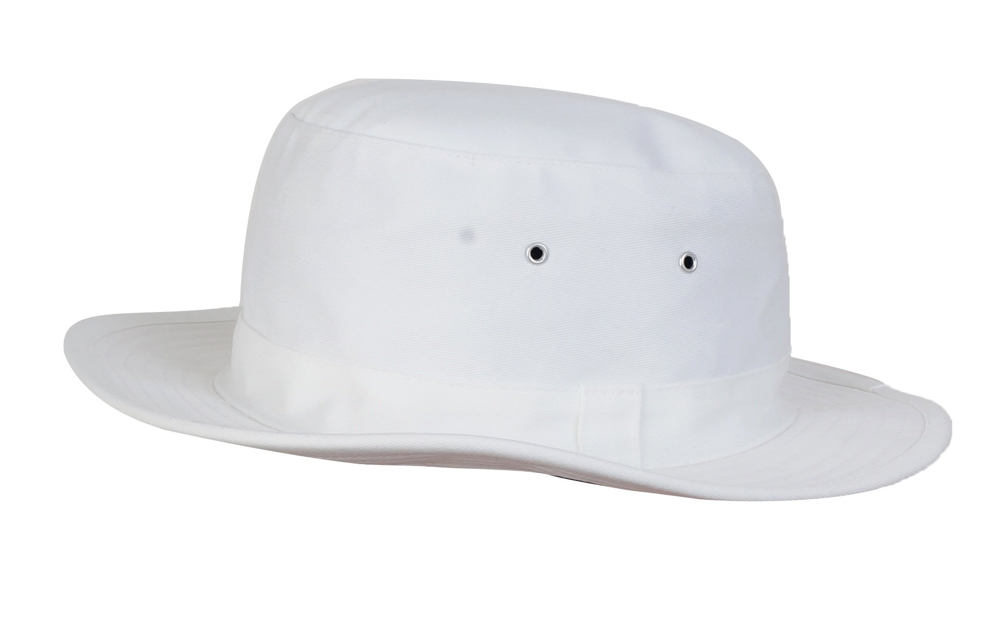 ZachariasMen's Cotton Cricket Umpire Sun Hat (White_Free Size) (Pack Of 1)