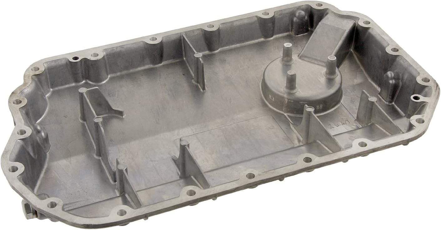 febi bilstein 31481 Sump Pan with oil drain plug and seal ring, pack of one