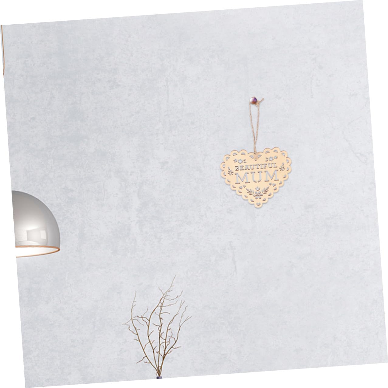 COHEALI 100 Pièces Décorations en Bois Brut Ajouré de Cœur, Lot de 20 Pendentifs en Bois Naturel, Ornement Artisanal pour Fête des Mères, Décoration Intérieure et Centres de Table, Présent