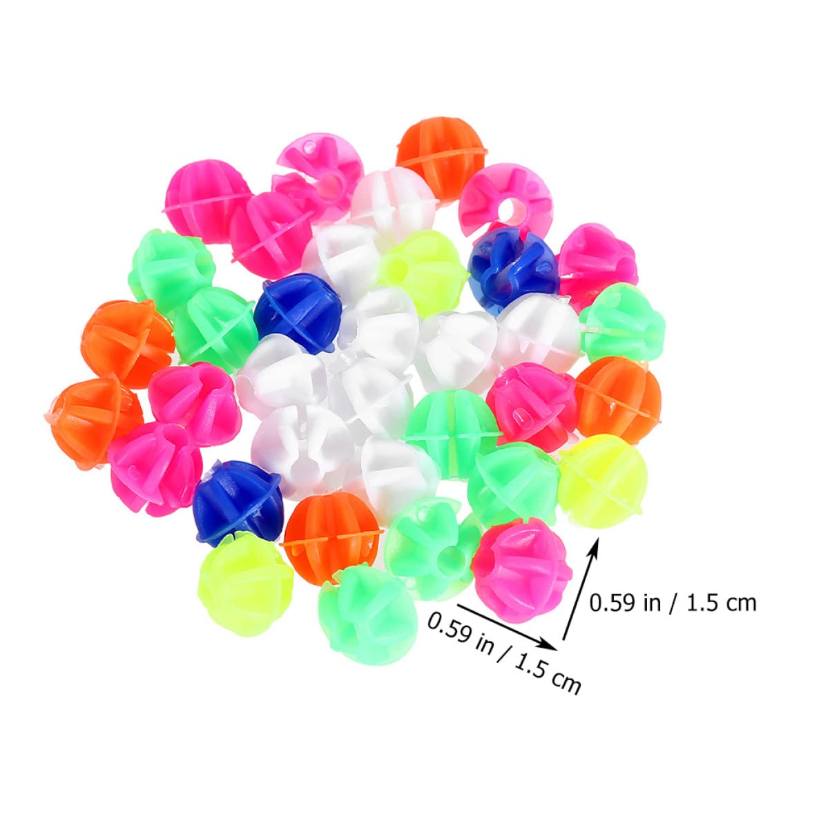 HANABASS Wheel Bead Decorations 180pcs Bike Clips for Boys and Girls Bicycles Easy to Install Bike Decorations