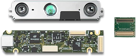 Intel RealSense Depth Module D430 + Vision Processor D4 Board Bundle (Connecting Plate)