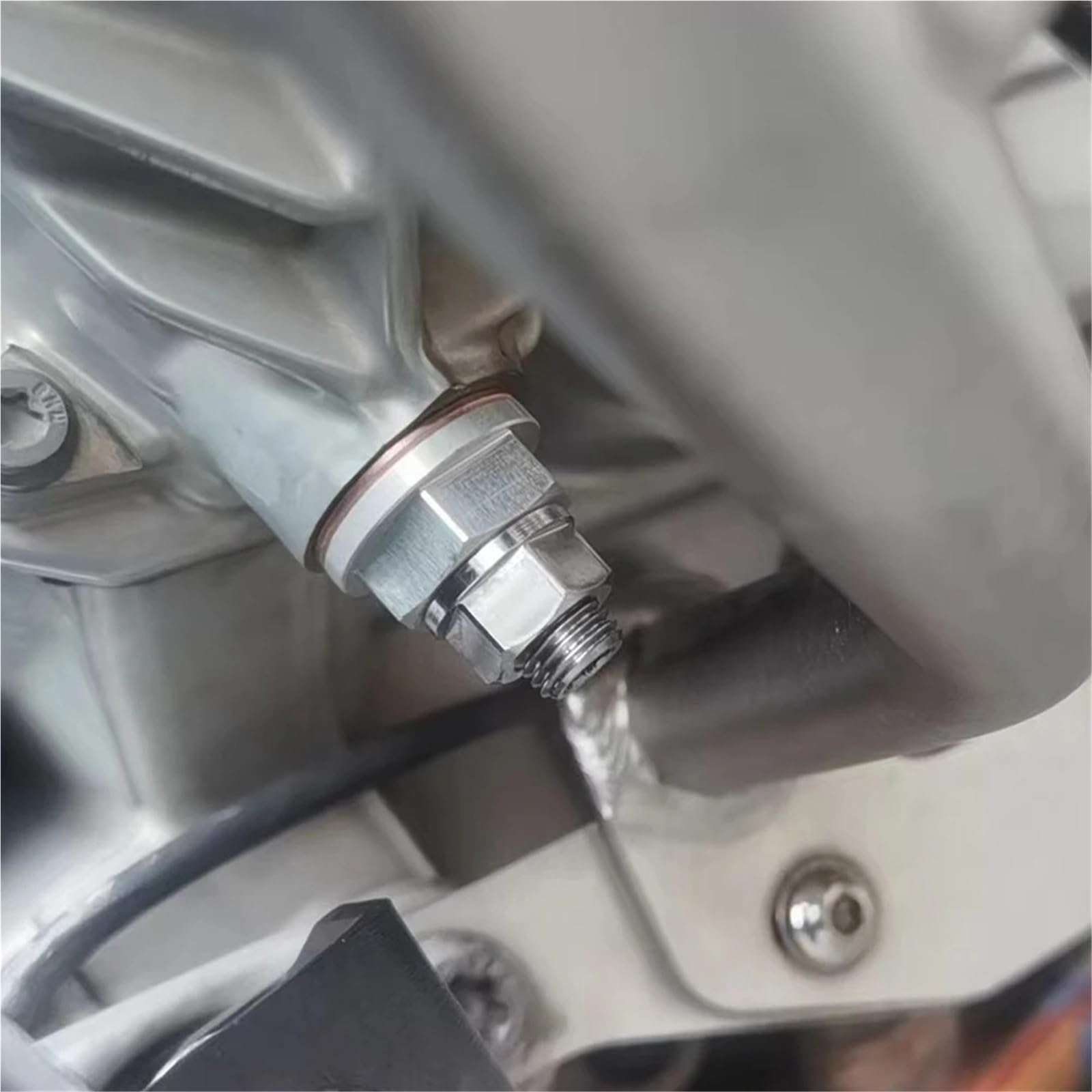 Galet de chaîne tendeur tendeur Tendeur de chaîne de came de synchronisation manuel, réglage manuel, billette CNC, Convient pour Bmw R1200GS / GS Adventure R1200R RT 2012 – 2018(1 Pair Dark Gold)