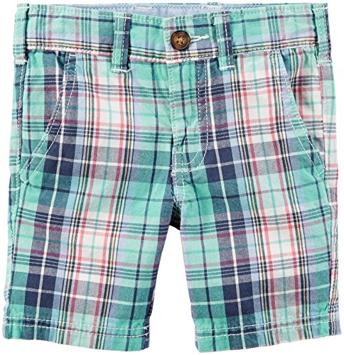 Short Carter's garçon vert menthe 4 ans vêtement coton léger mode enfant