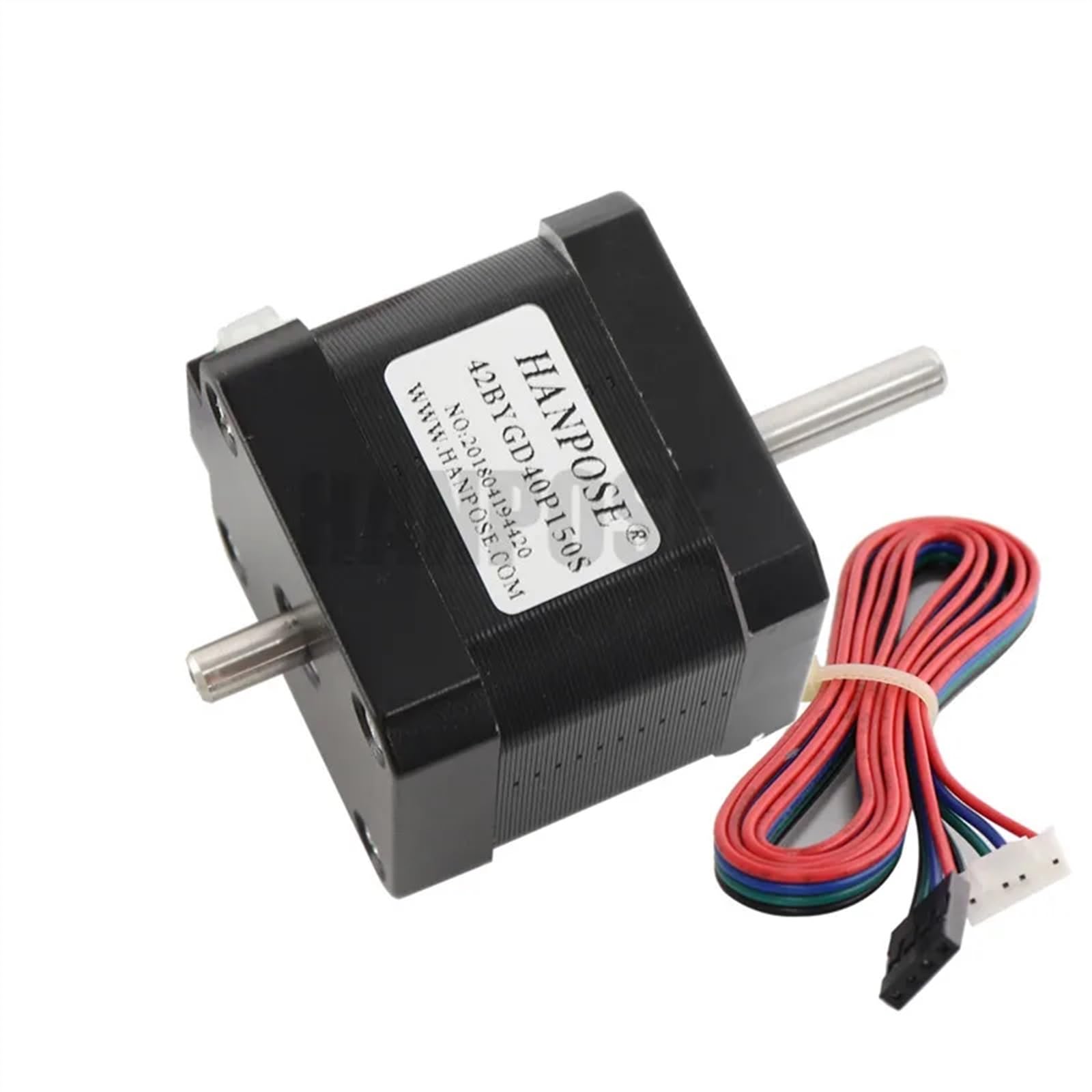 Amazon.com: NEMA17 Double Shaft Stepper Motor 1.6A 45N.CM 40mm