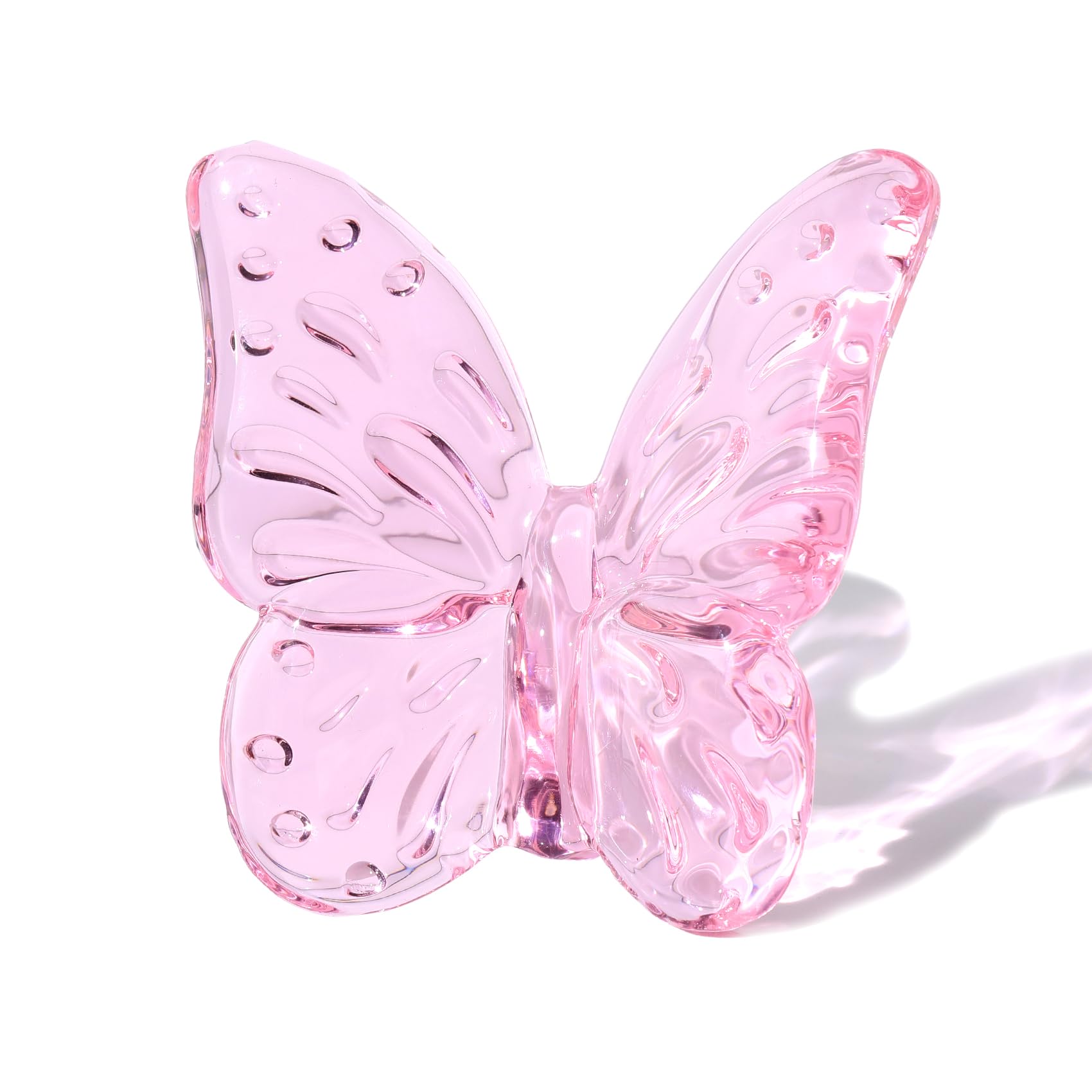 Movdyka Set Di 2 Farfalle In Vetro Ornamenti Per Soggiorno Fatto A