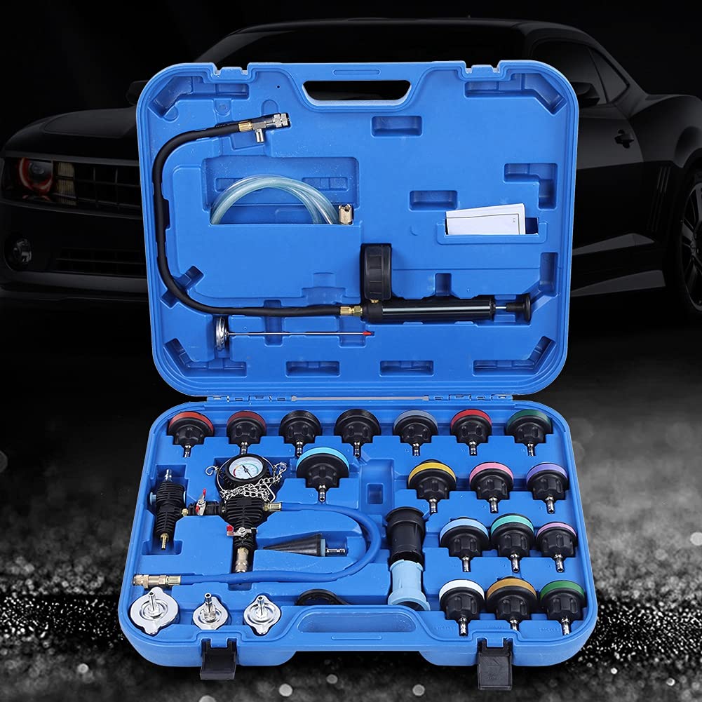 Ausla Rilevatore, Kit Tester per di Raffreddamento Premium con 28 Strumenti Essenziali per Veicoli, Rilevamento, Costruzione, Facile da Usare, Ideale per Professionisti e Appassionati