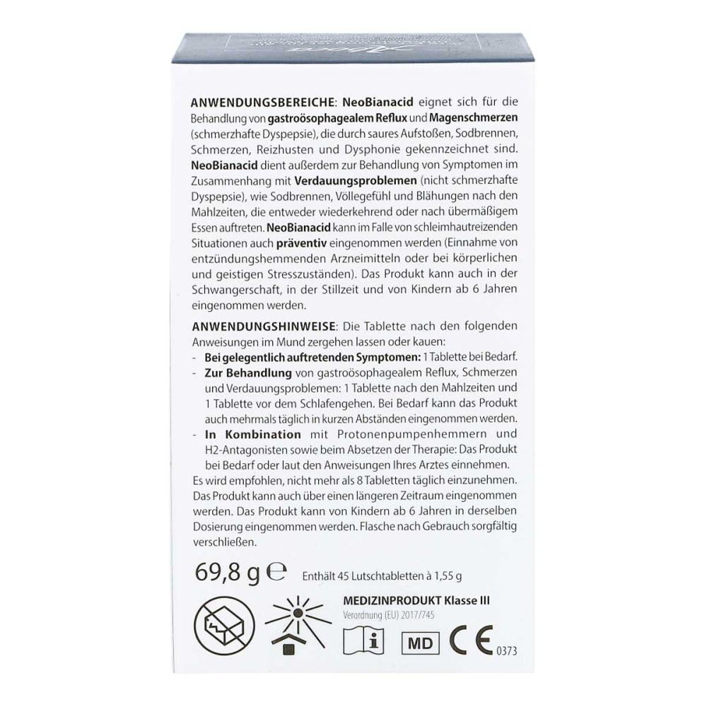 NEO BIANACID Lutschtabletten 45 St