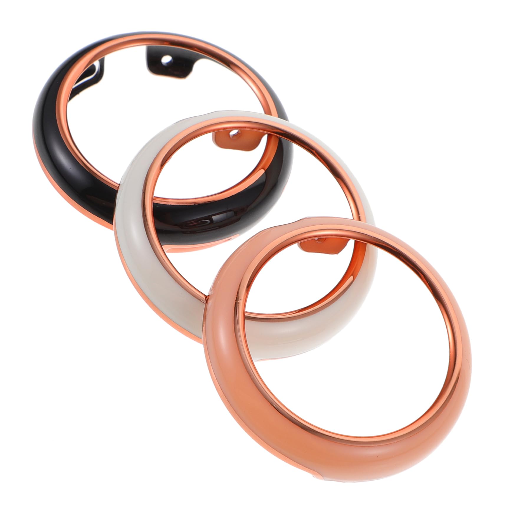 OSALADI Lot De 4 Boîtiers De Montre Faciles À Installer Anti-rayures Pour Watch Coque De 3 Pièces X 4