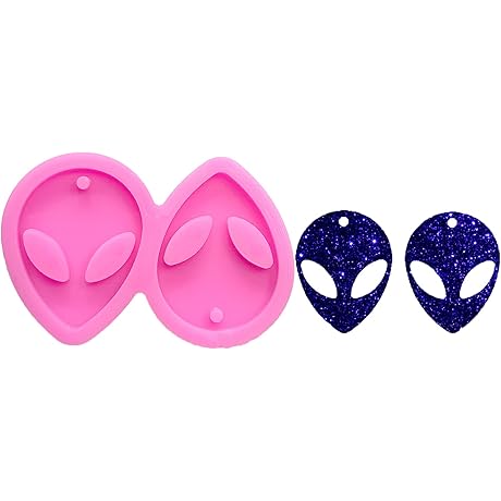 Alien Mold for Epoxy Resin Jewelry Crafting