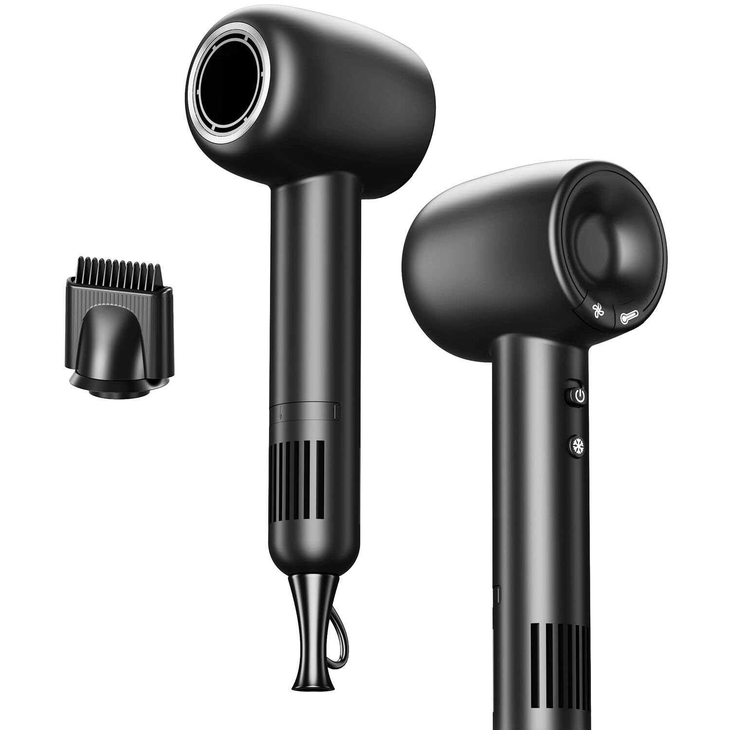 Amazon | ヘアドライヤー 大風量 【1500W 高速ヒーター&潤い