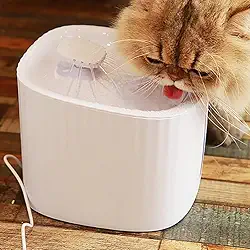 Bebedouro Fonte de Água Pet Inteligente Automático com Filtro Triplo - 3 litros