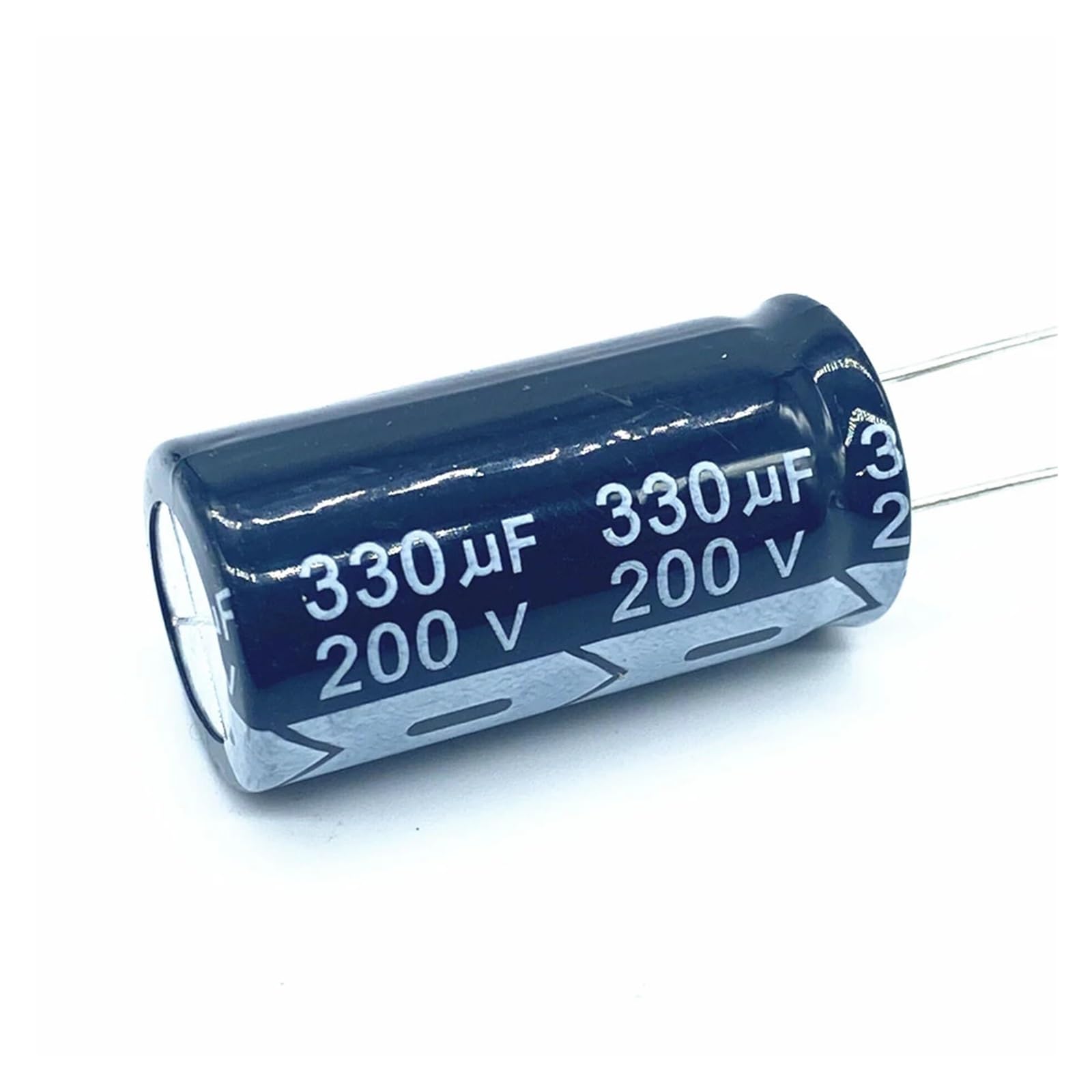 Condensateur électrolytique 330UF 200V stable pour filtrage d'alimentation