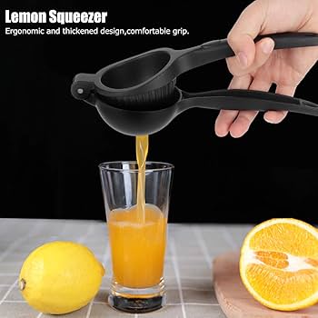 Lemon Squeezer, Manual Lemon Juicer Zinc Alloy Orange Citrus