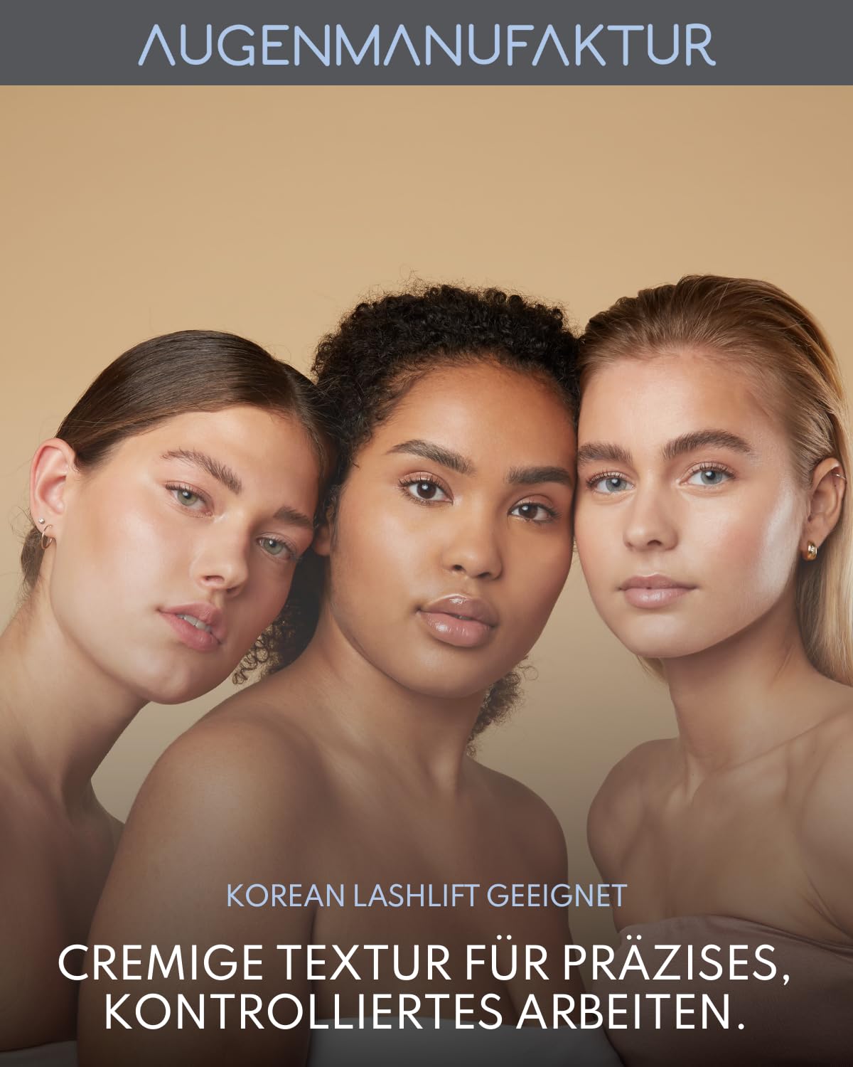 Augenmanufaktur Korean Lash & Brow Lift Set – professionelles 2in1 Wimpernlifting & Augenbrauen Lifting Kit mit Keratin, Hyaluron & Arganöl