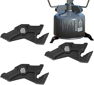 Soporte De Cilindro | Soporte Magnético Para Cartuchos De Gas | Soporte De Botella De Gas Resistente Para Camping, Picnic, Cocina Y Senderismo | Almacenamiento Y Organizador De Cilindros Po