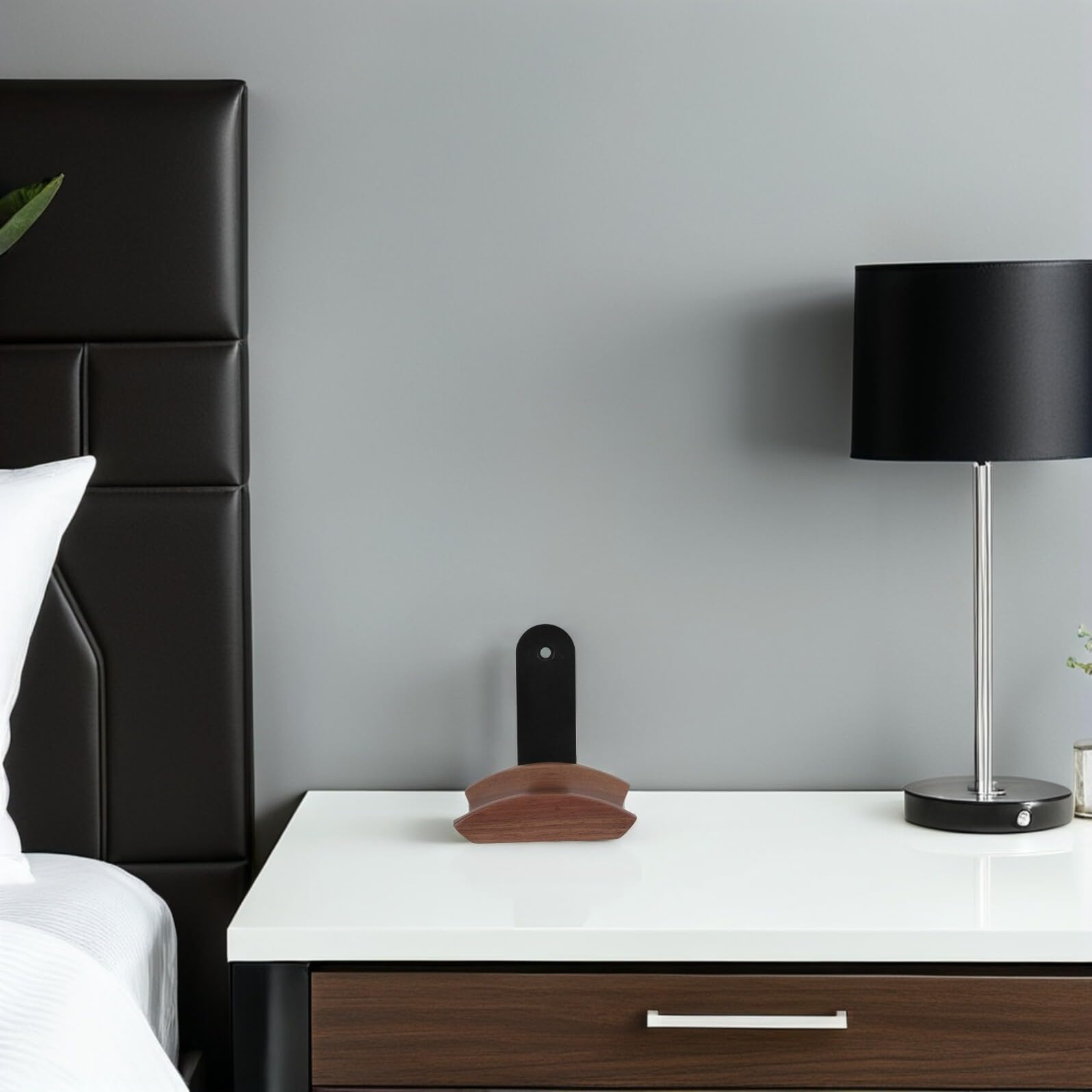 GALPADA Soporte para Auriculares de Madera y Gancho de Pared para Organización Segura para Gaming y Oficina Diseño Elegante y Resistente para Cascos y Auriculares
