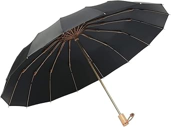 Folding Umbrellas Umbrella Windproof Travel Sun Protection Compact Rain for Women Men Blocking UV Portable