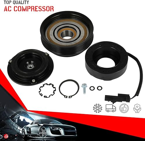 Miniatura 2 de cciyu Embrague del compresor de CA 1999-2004 apto para Jeep Grand para Cherokee 4.0L reparación de automóviles Compresores Asamblea