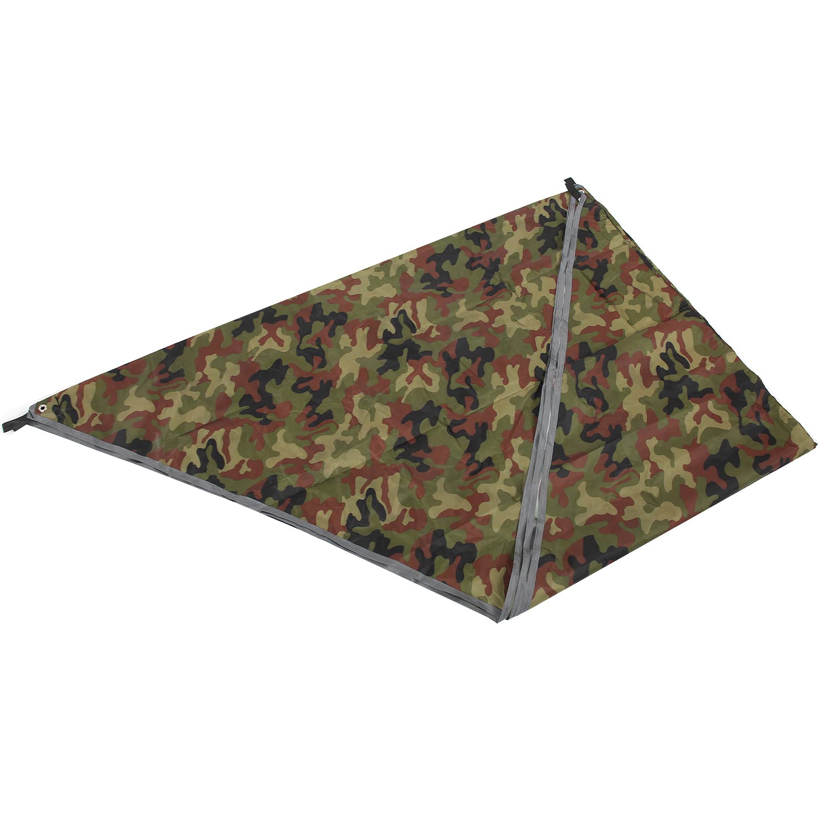 Telo da campeggio impermeabile, copertura per campeggio con motivo a rombi, tenda multifunzione 360x290 cm per ombra in spiaggia, telo antipioggia per amaca, stuoia da picnic con (Stampa mimetica)