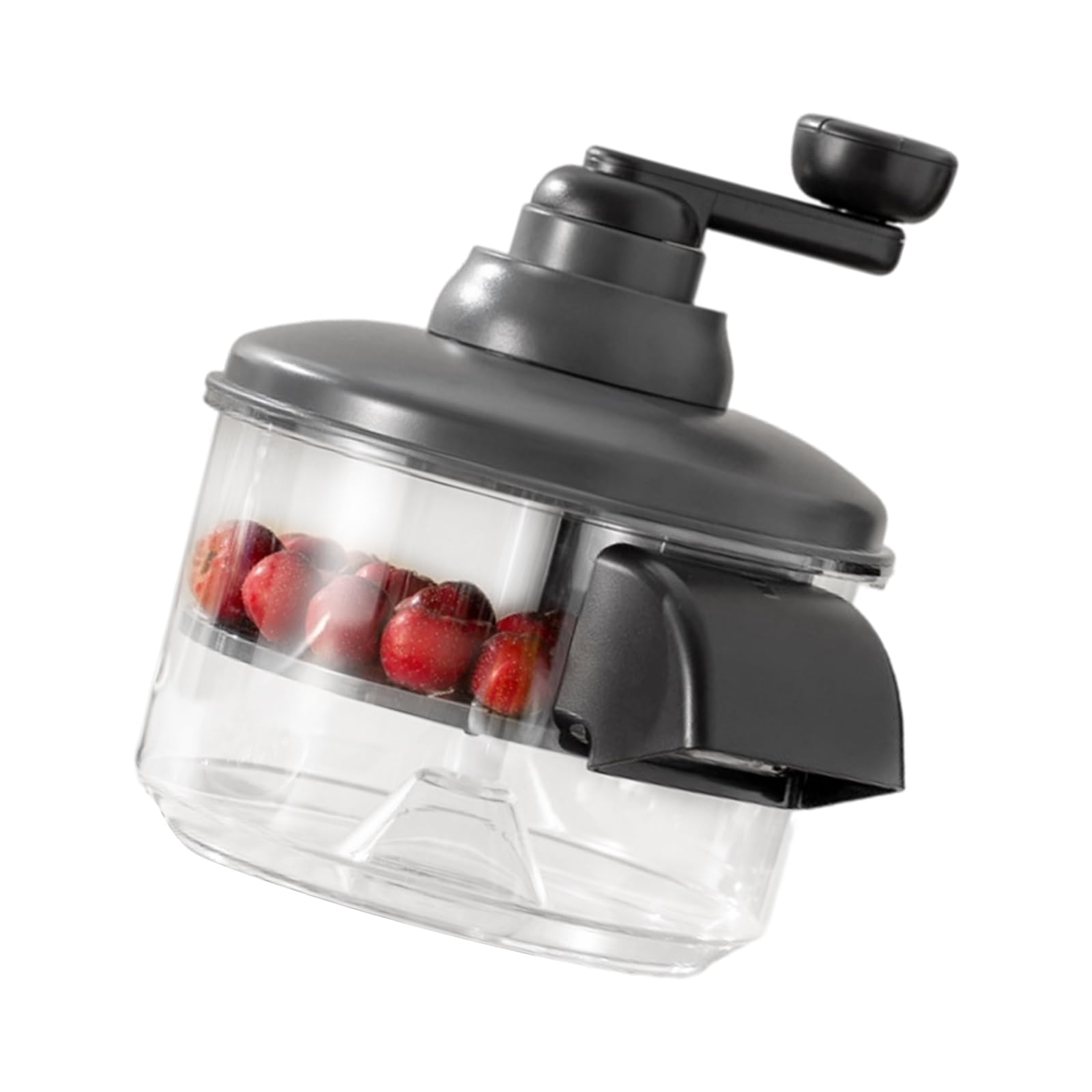 APGLSXY Easy to Clean Manual Peeler for Fruits Steel Design Quick Disassembly Hand Crank Rotation Grape Peeling Machine Fruit Peeling Machine