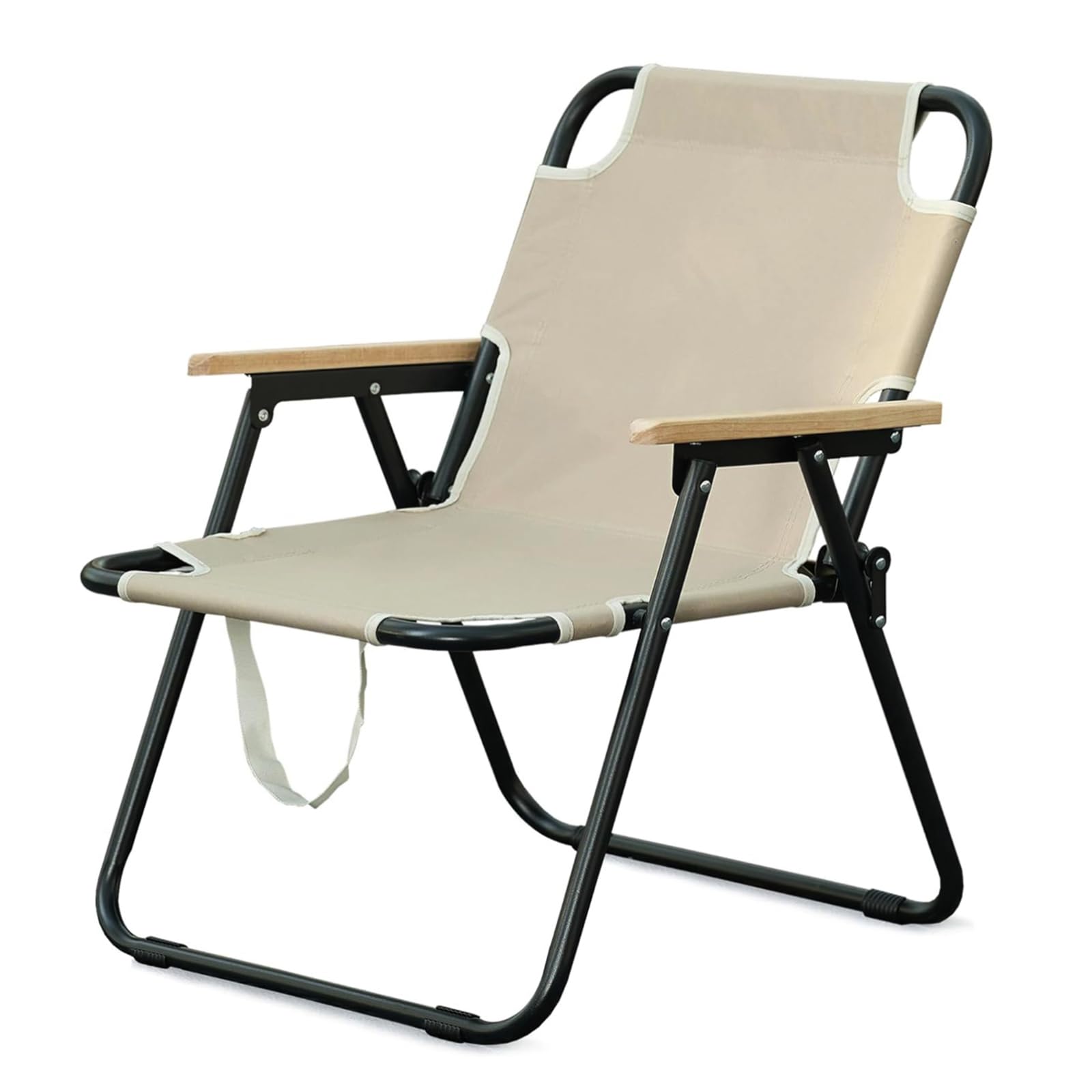 OVLRIJP Campingstuhl Faltbar, Camping Klappstuhl, Faltstuhl Camping mit  Griff, Klappbare Campingsthle Leicht Klein mit Armlehne aus Holz, Perfekt  fr ...