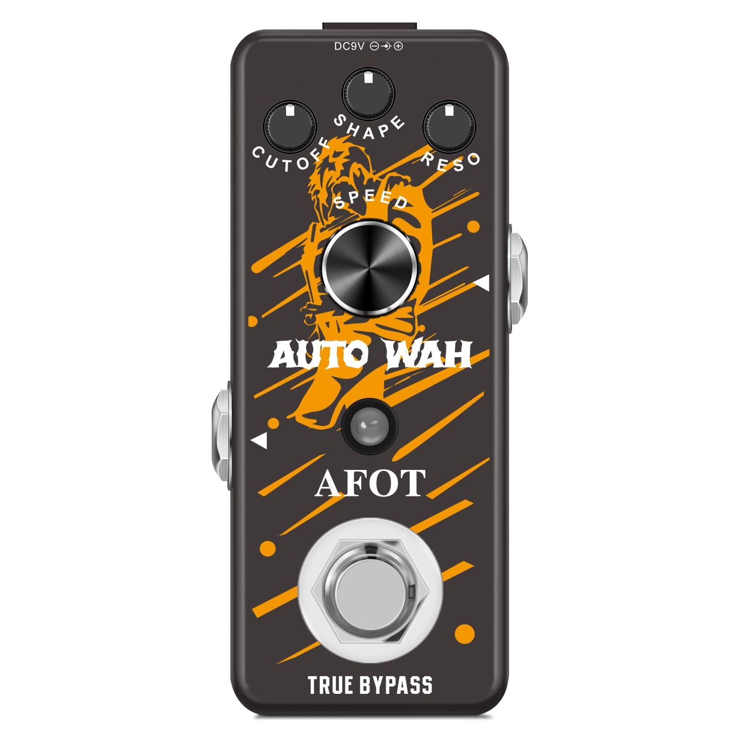 AFOT Digital Automatic Wah Sound Effect Pedal, Mini Auto Wah Pedal Dynamic Wah Guitar Effect Pedal Envelope Filter True Bypass : Everything Else