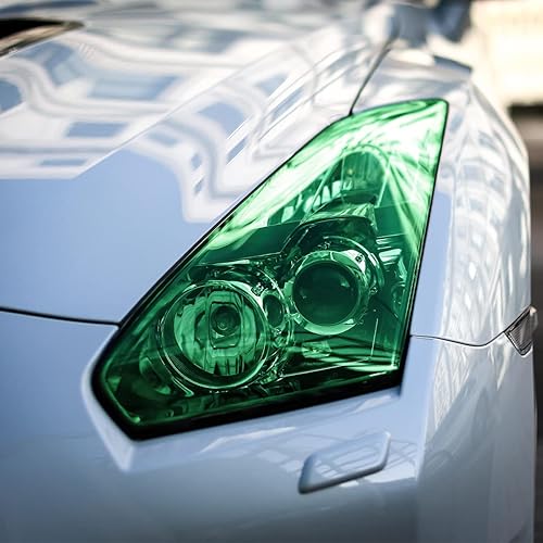 Miniatura 5 de Adhesivo de luz de automóvil, 12 x 48 pulgadas, película de vinilo autoadhesiva para faros delanteros, luces traseras, luces antiniebla, accesorios