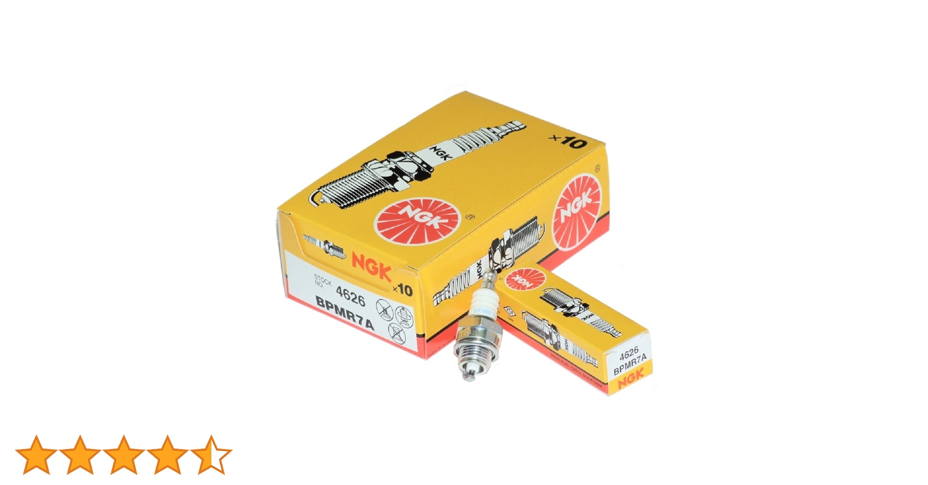 10 X NGK Spark Plugs BPMR7A Past Op Stihl 017 & MS170 Kettingzaag