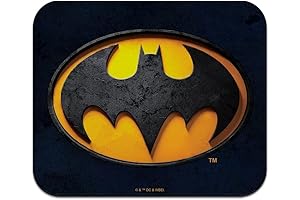 The Flash Batman Logo Low Profile Thin Mouse Pad Mousepad