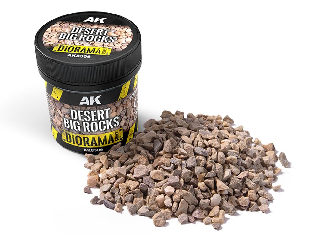 Ak Interactive Ak Diorama Ak8306 Desert Big Rocks (100Ml)