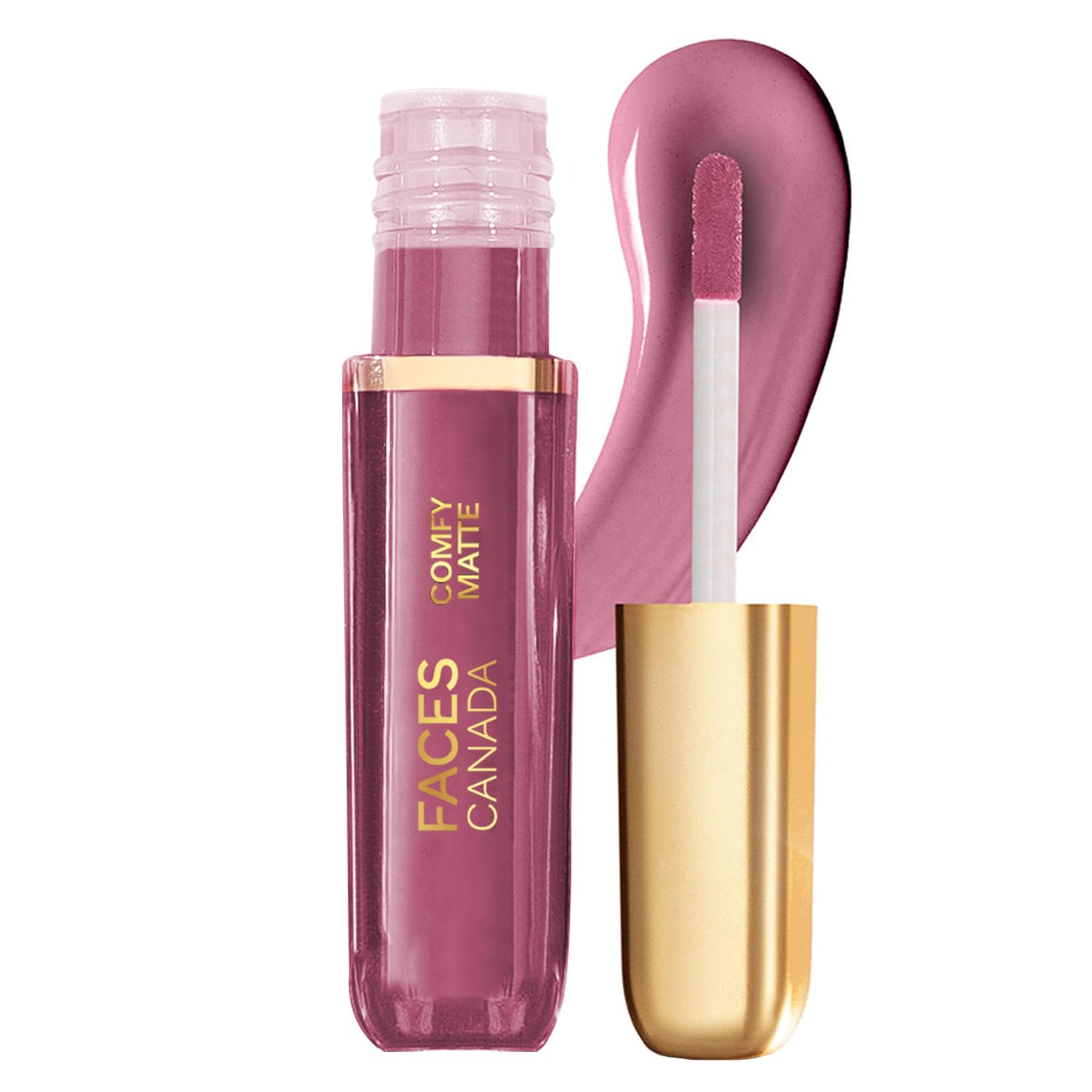 FACES CANADA Comfy Matte Liquid Lipstick - Truth Be Told 09 (Nude), 3 ml | Comfortable 10HR Longstay | Intense Matte Color | Almond Oil & Vitamin E Infused | Super Smooth | No Dryness | No Alcohol