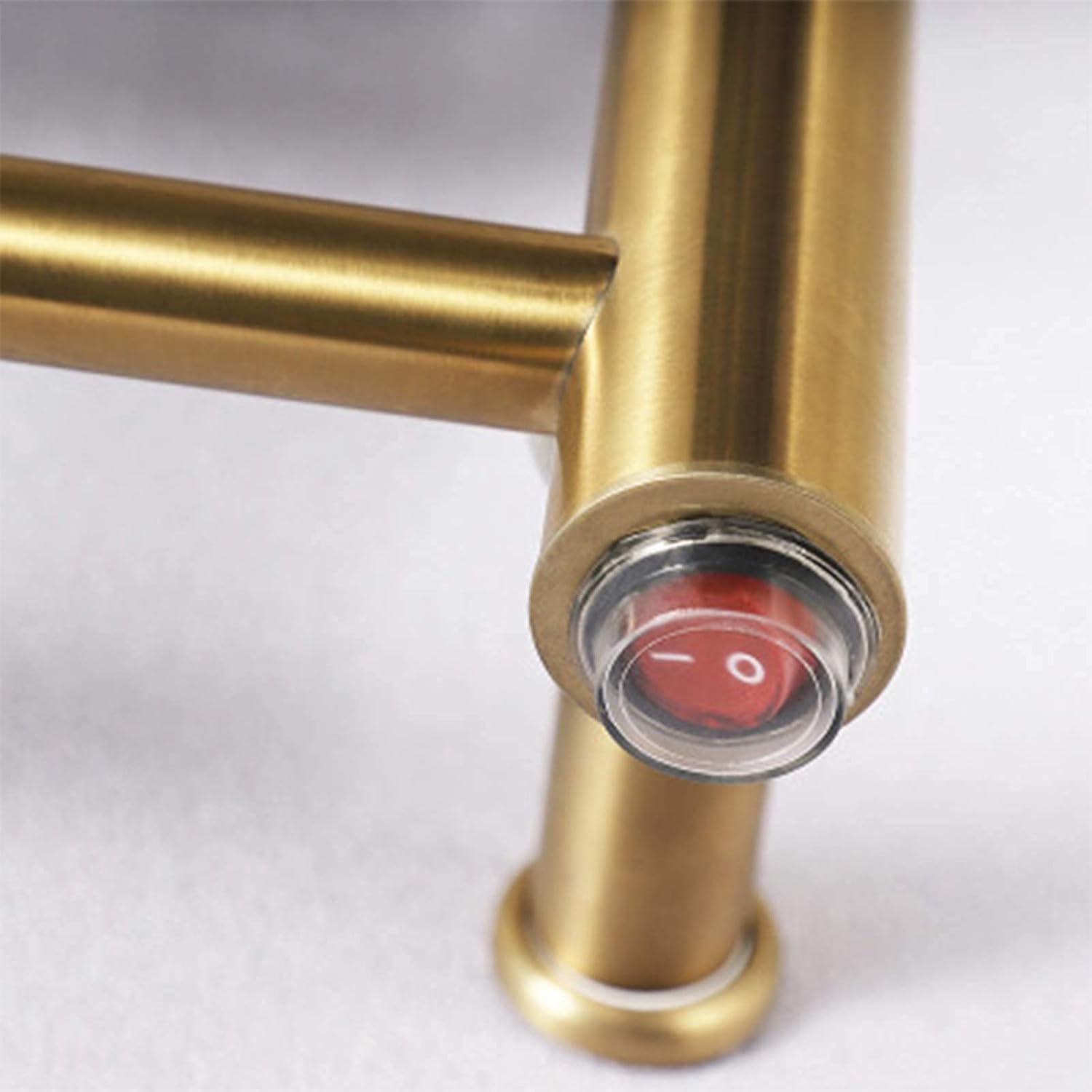 Electric Towel Warmer, 304 Stainless Steel Heated Towel Rack, Wall-Mounted Electric Heated Towel Rail, for Bathroom Waterproof Drying Rack,Plug in (Hardwired)