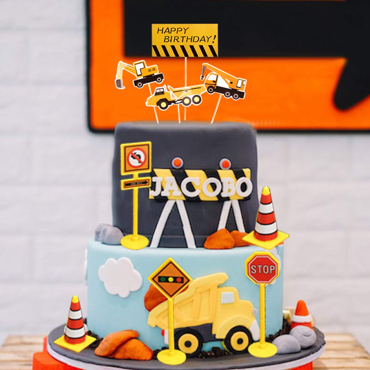 Gekleurde graafmachines • Creatief en Kado | Kado & Traktatie Shop