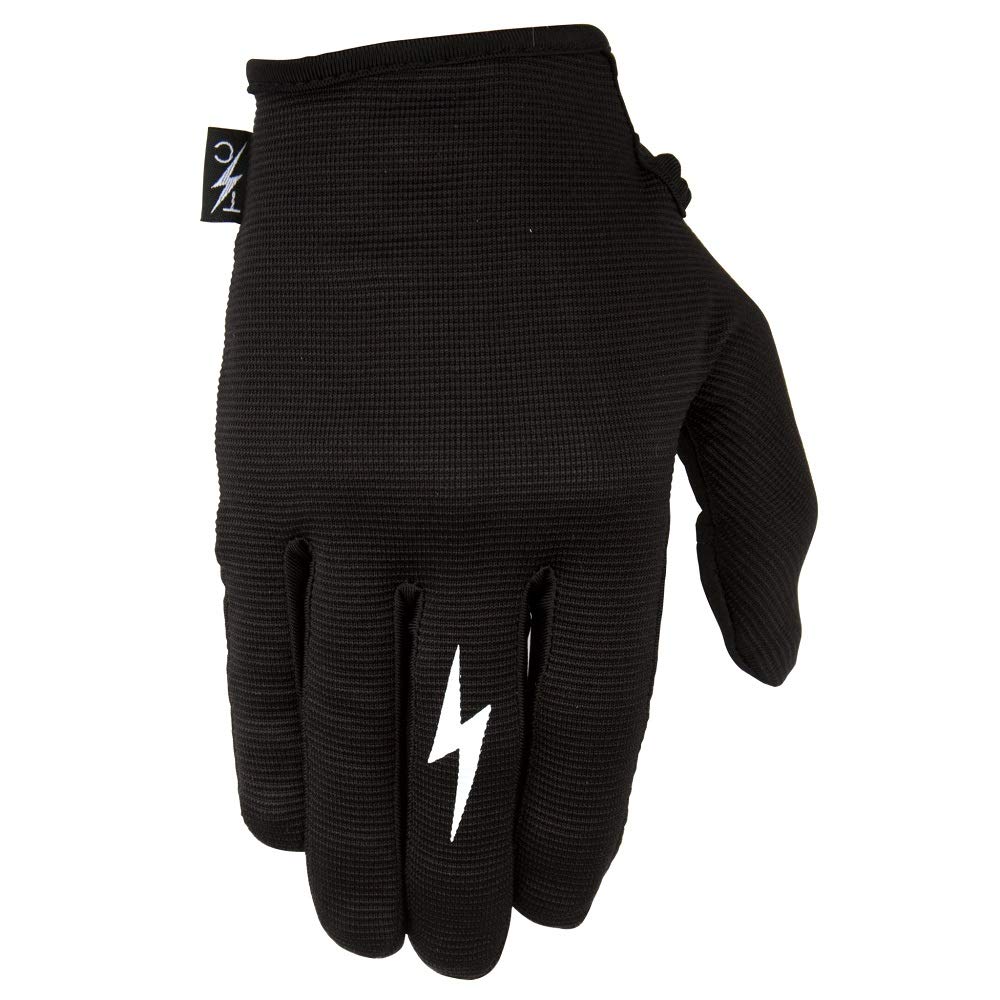 Thrashin Supply Stealth V2 Solid Mens Textile Hand Gloves Black MD