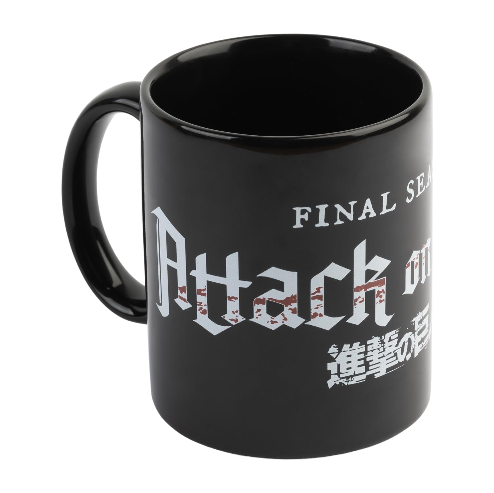Grupo ErikGrupo Erik Ceramic Mug - Attack On Titan | 35 cl / 350 ml / 11.8 oz - 3.94 x 3.15 inches / 10 x 8 cm | Coffee Mug, Tea Mug, Cool Mugs, Cool Gifts | Attack On Titan Manga