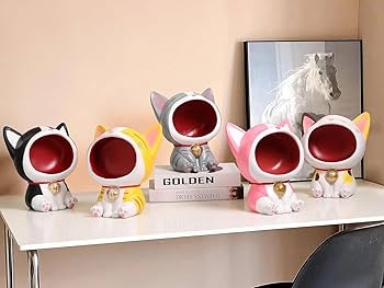 専用ページ　猫の置物二つ 専用ページ 猫の置物二つ Amazon.co.jp: kanoroto 玄関 収納 皿