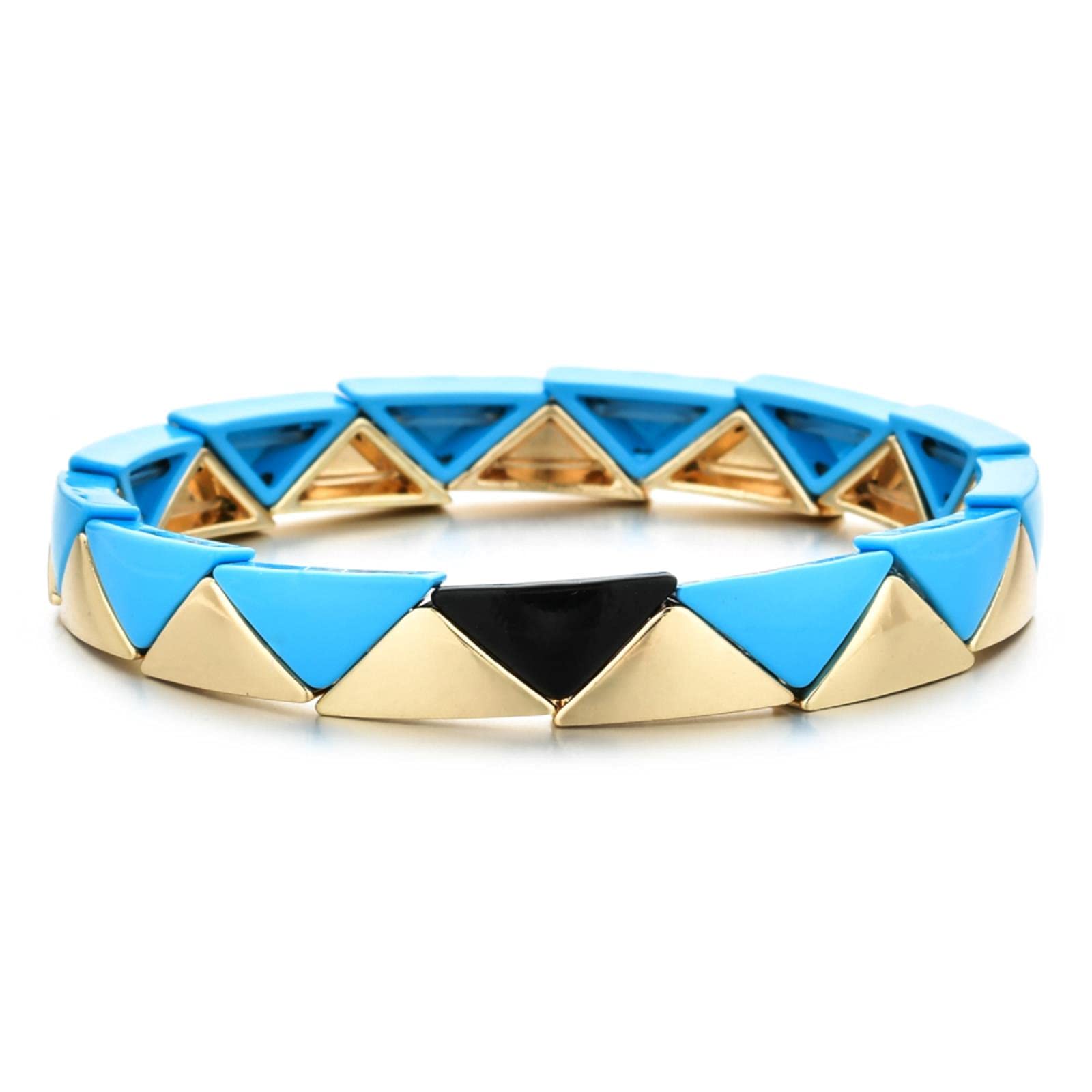 Jfgctyhxy Women's D Bohemian Bracelets, Bohemian Multiple Layer Stacke Fresh Spring Bracelet&Bangle Luxury Charm Femme Jewelry(D)
