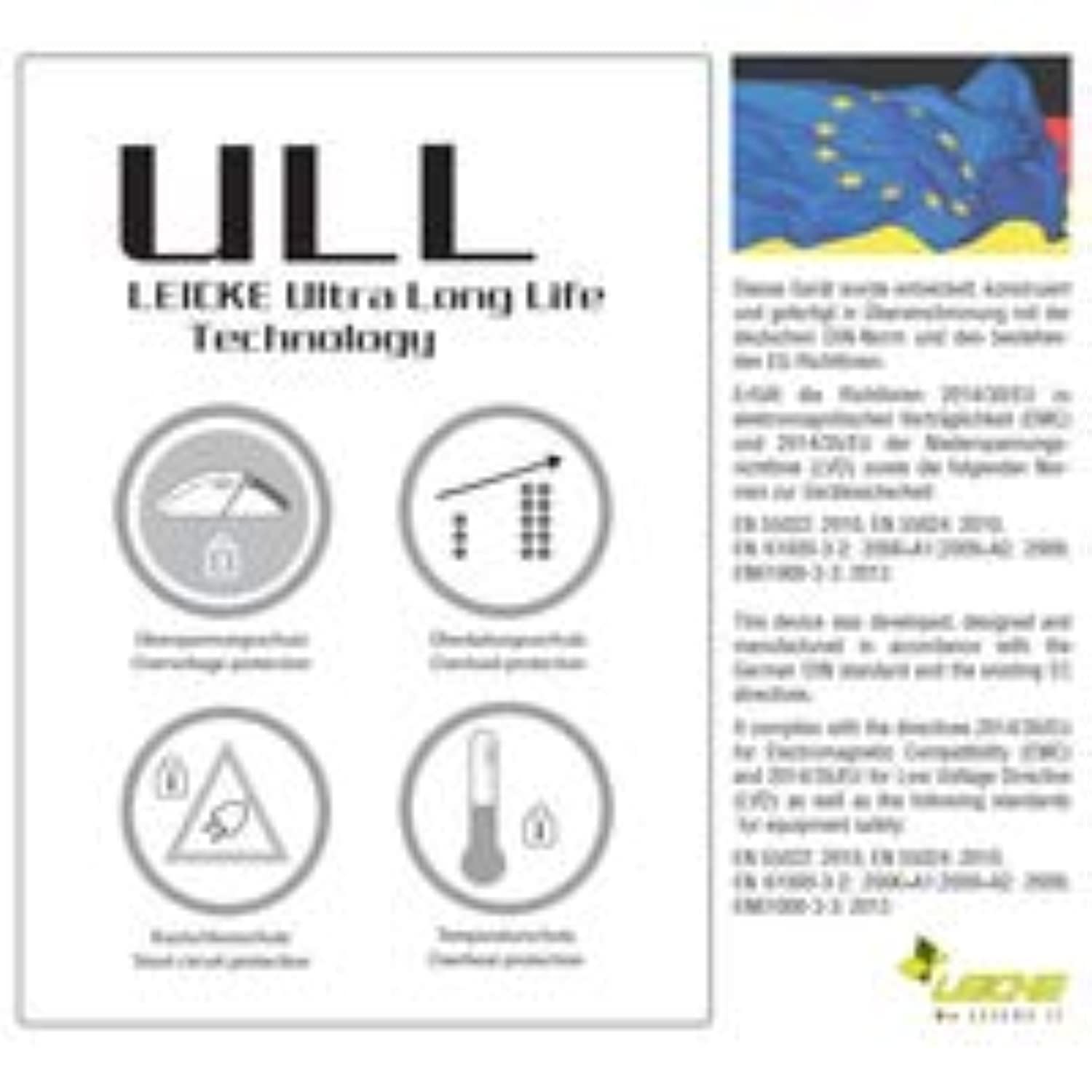 LEICKE Zasilacz sieciowy 90 W do ekranu LCD/TFT, taśm LED, NAS, EXT. dysków twardych, Pico-PSU, routerów, koncentratorów, przełączników, wbudowanych komputerów itd. | 12 V, 7,5 A | 5,5 x 2,5 mm