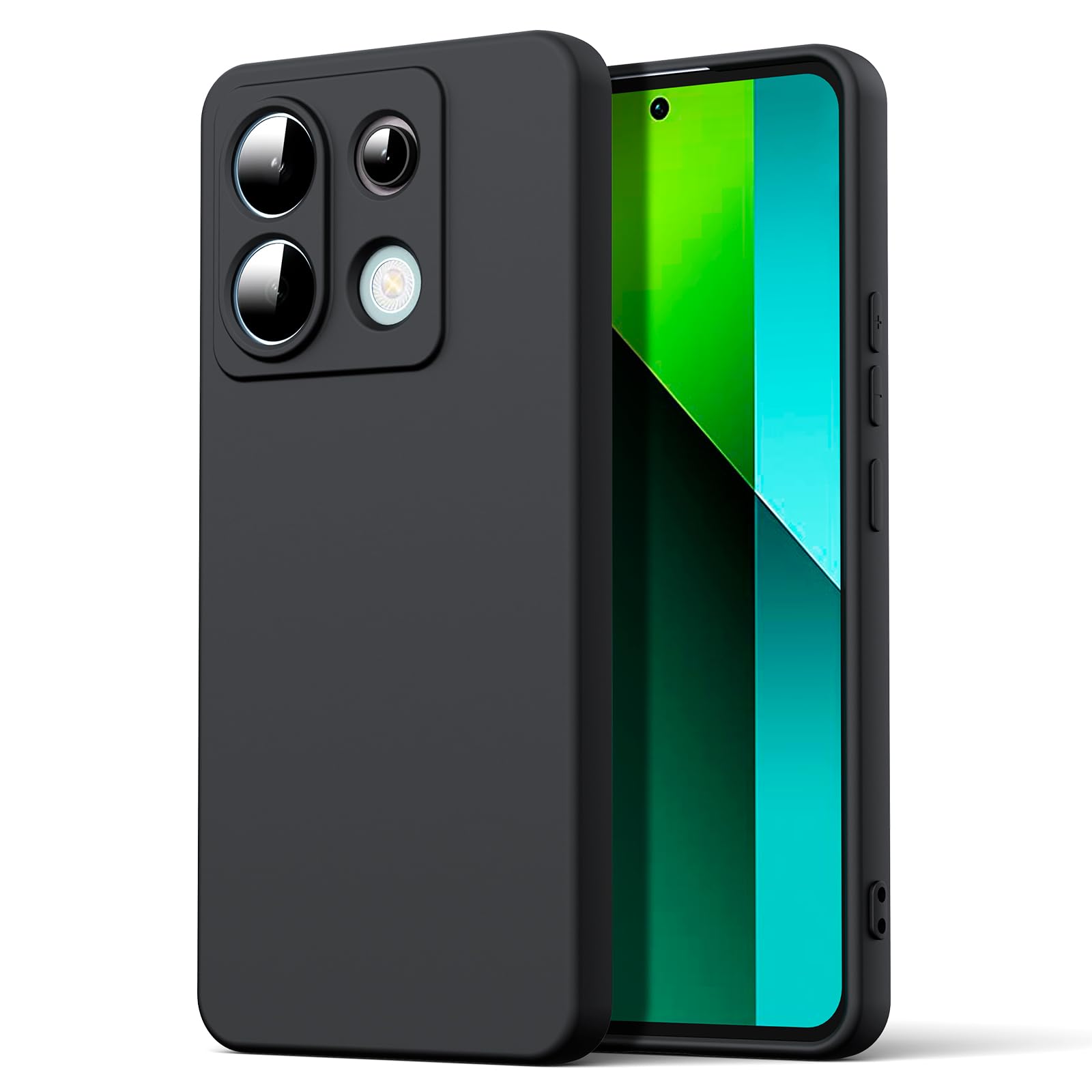 YUXING Cover per Xiaomi Redmi Note 13 Pro 5G / Poco X6 5G - Abstact Art Geometry Pattern Antigraffio Vetro Back Cover, Custodia Antiurto Antiscivolo Sottile (Starry Sky