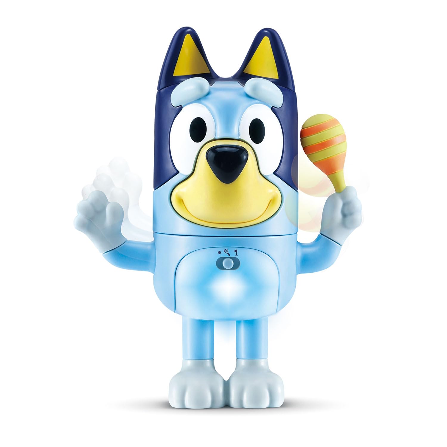 VTech - Danse avec Bluey - Figurine Parlante 17 cm, Jouet Interactif Bluey Qui Danse - Jeu Musical - Cadeau Enfant de 3 Ans à 7 Ans - Contenu en Français