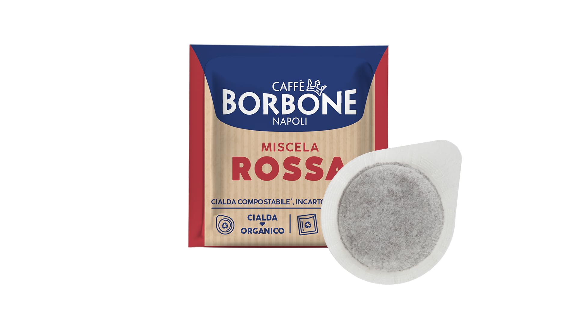 Caffè Borbone, 600 Kaffeepads, Miscela Rossa, ESE,44 mm