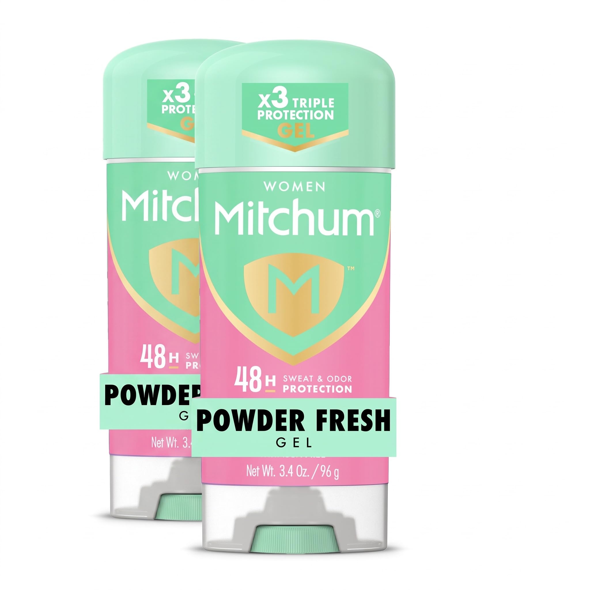 Mitchum Women's Antiperspirant - Shower Fresh (2 Pack) -3 Mitchum Women's Antiperspirant - Shower Fresh (2 Pack) -3
