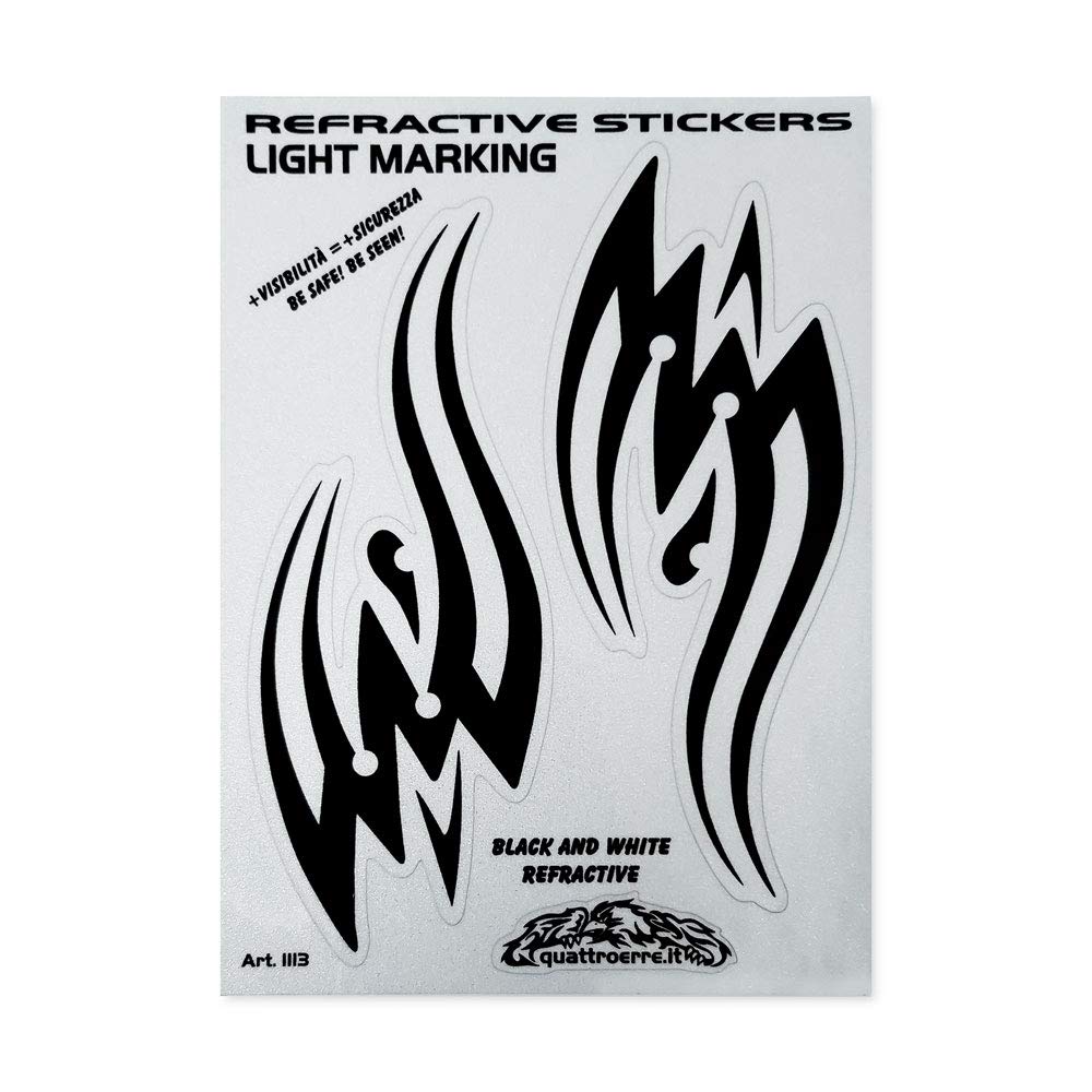 Quattroerre Refractive stickers Wings, 10 x 12 cm