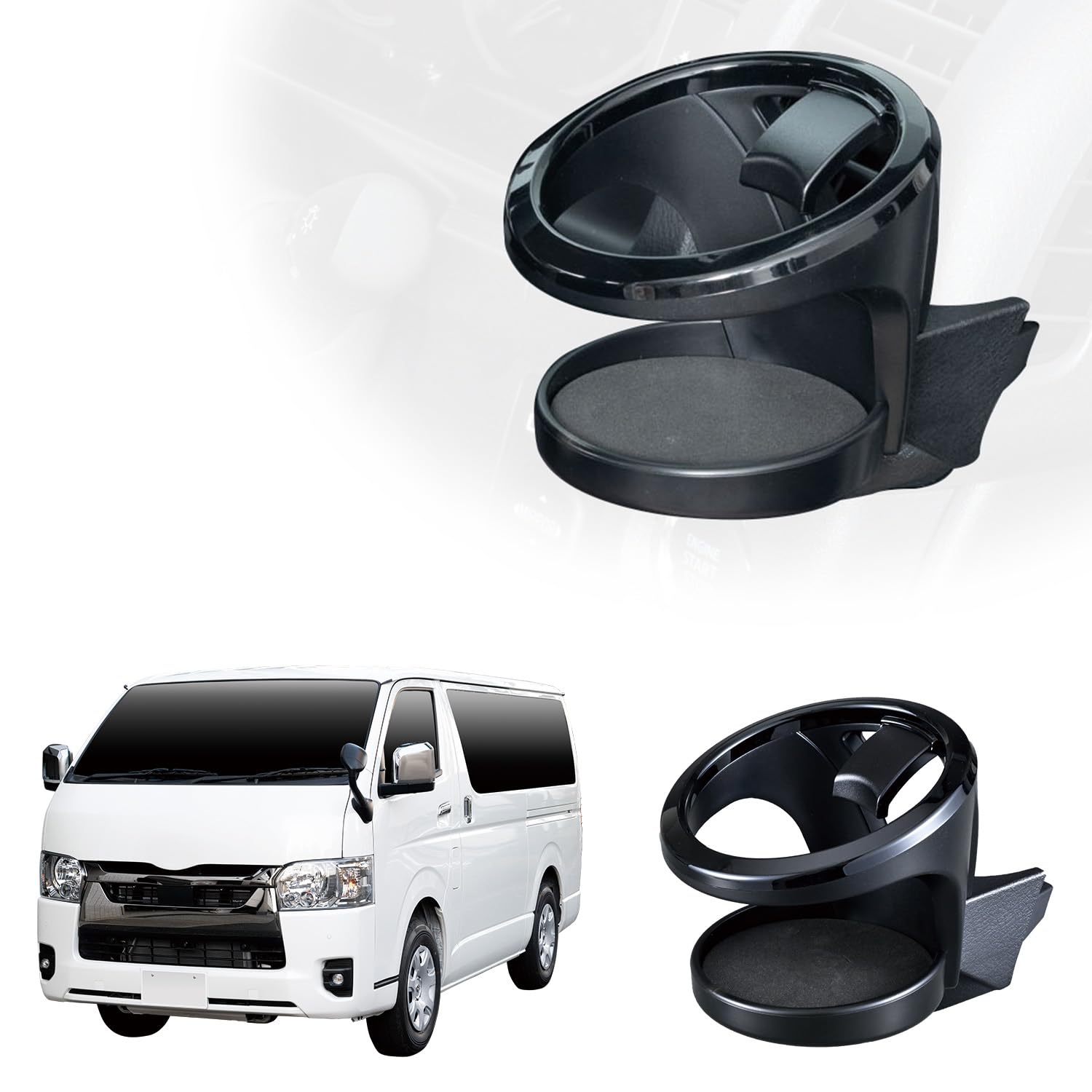 ハイエース　エンドー様 Amazon | セイワ(SEIWA) 車種専用品 トヨタ ハイエース 200系ドリンク