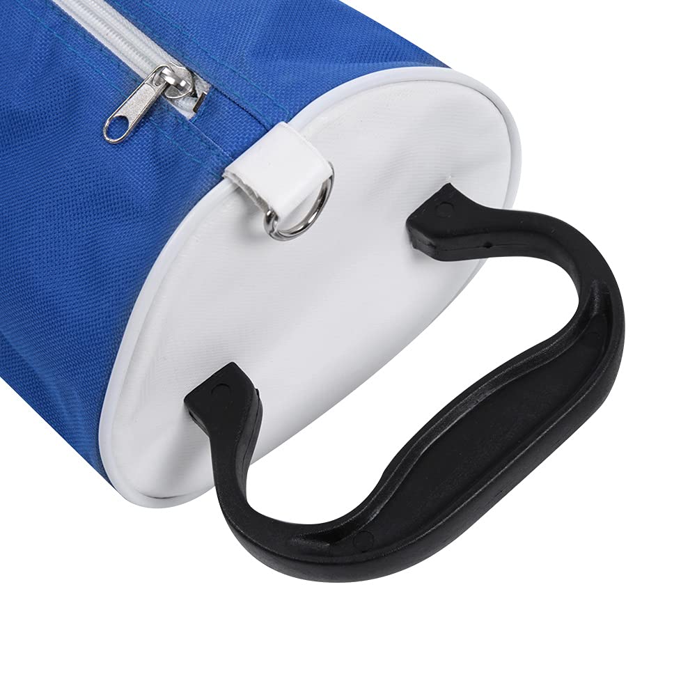 Golf Pick -up -Tasche, Halten Sie 70 Bälle, tragbare Golf -Shag -Tasche Golfball Retriever Ball Sagger Picker Accessoire mit abnehmbarem Aluminiumlegierrohr