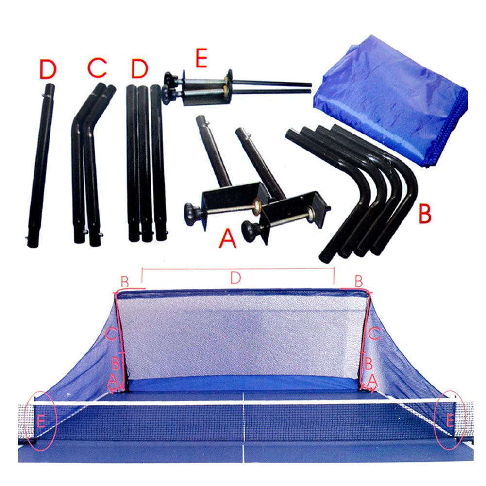 captura | Red plegable colección pelotas tenis mesa – Robot automático | portátil para entrenamiento múltiples pelotas entrenamiento para una sola