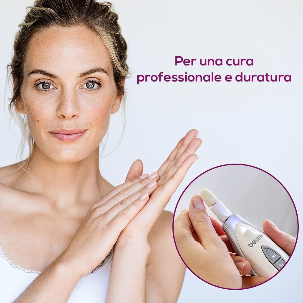 Beurer MP 41 Set di Accessori Professionali per Manicure e Pedicure