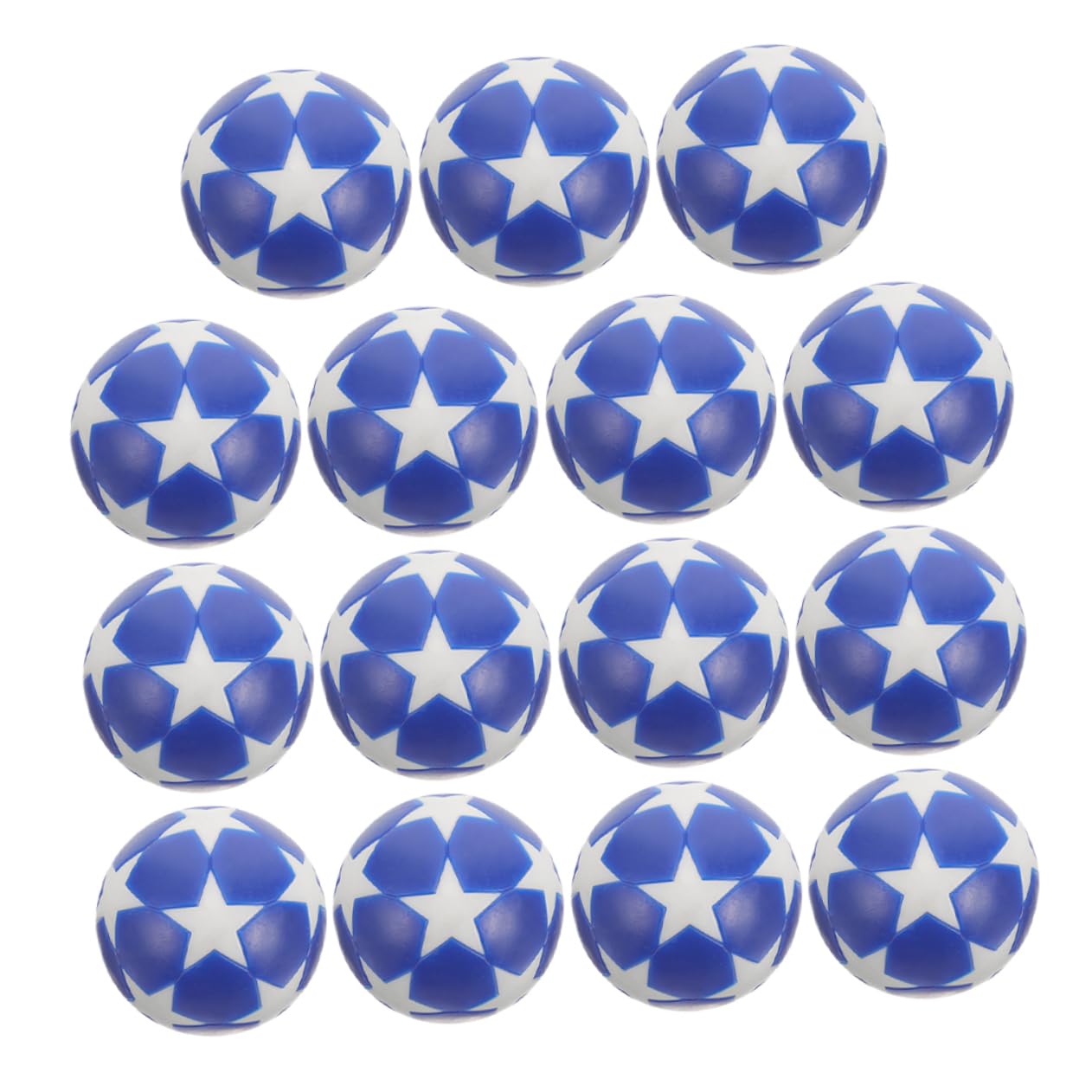 VICASKY 60piezas Balones De Fútbol Mini para Futbolín Repuestos De Mesa Fútbol Balones Accesorios para Diversión De Mesa